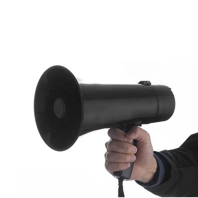 9V 40W mégaphone pliable avec contrôle vocal du microphone