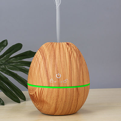 Capacité 0,5 L Humidificateur de bureau à brouillard par ultrasons avec lampe