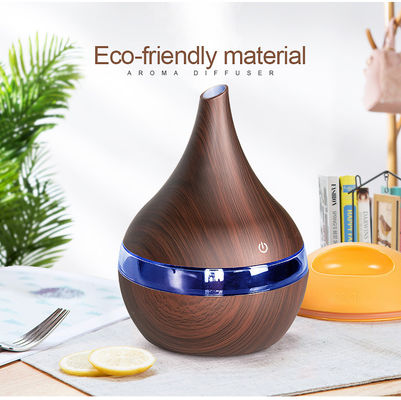Installation Tabletop 300ml Populaire Mini Humidificateur d'air en bois pour voiture Bureau à domicile