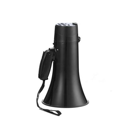 Mégaphone pliable avec microphone détachable et USB/SD/AUX