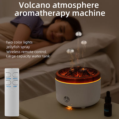 2023 Flamme Volcan Humidificateur d'air Diffuseur d'arôme Promotion de Noël avec télécommande