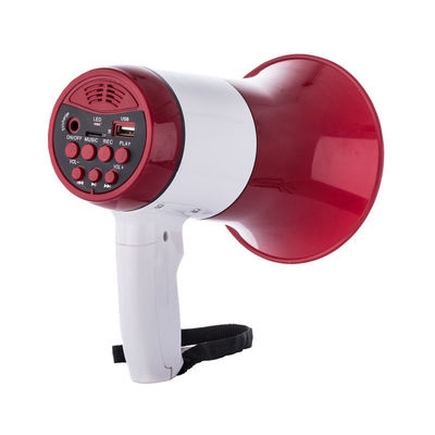 Meilleur vendeur 20W plastique Cheer Megaphone rechargeable avec double audio crossover