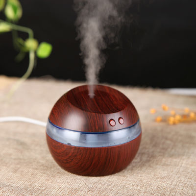 Diffuseur d'arôme électrique à grains de bois portable de 300 ml pour le contrôle de l'humidité contrôlé par application
