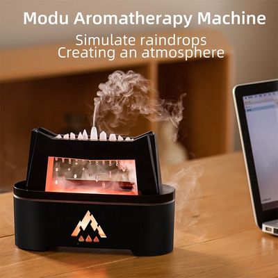 2023 Magic City Diffuseur d'arôme d'huile essentielle à ultrasons Humidificateur de gouttes de pluie NO blanc