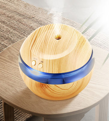 3W Portable 130ml Grain de bois mini ultrasonique atomiseur USB Humidificateur d'air