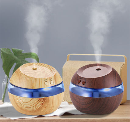 3W Portable 130ml Grain de bois mini ultrasonique atomiseur USB Humidificateur d'air