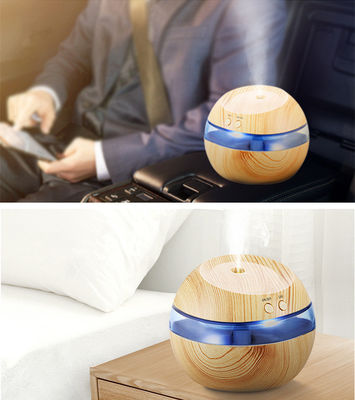 3W Portable 130ml Grain de bois mini ultrasonique atomiseur USB Humidificateur d'air