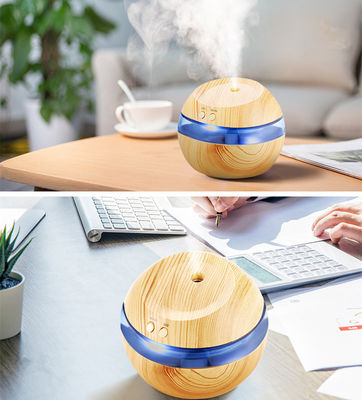3W Portable 130ml Grain de bois mini ultrasonique atomiseur USB Humidificateur d'air