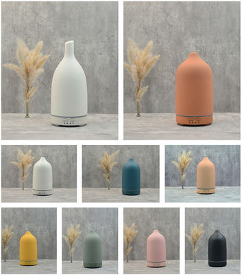 Diffuseur d'arôme d'huile essentielle en pierre céramique à ultrasons de 160 ml pour l'aromathérapie avancée