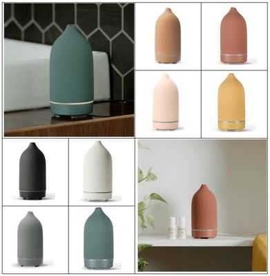 Diffuseur d'arôme d'huile essentielle en pierre céramique à ultrasons de 160 ml pour l'aromathérapie avancée
