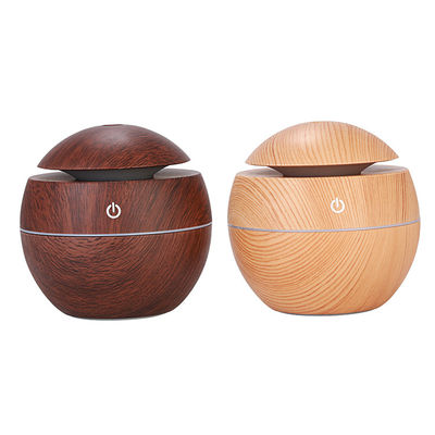 Autres fonctions Portable Mini Ultrasons USB 130ML Humidificateur de grains de bois avec lumière LED