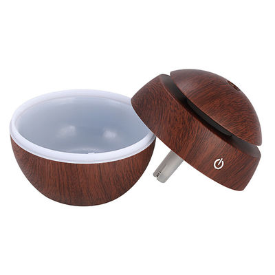 Autres fonctions Portable Mini Ultrasons USB 130ML Humidificateur de grains de bois avec lumière LED