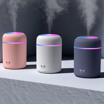 Mini refroidisseur d'air portable 5V avec lumière LED de changement de couleur et humidification par ultrasons
