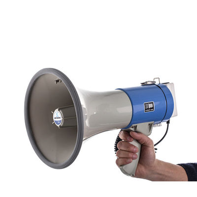 Portée extérieure jusqu'à 1500m Mégaphone 50W avec enregistrement de sirène et Bluetooth 120 secondes