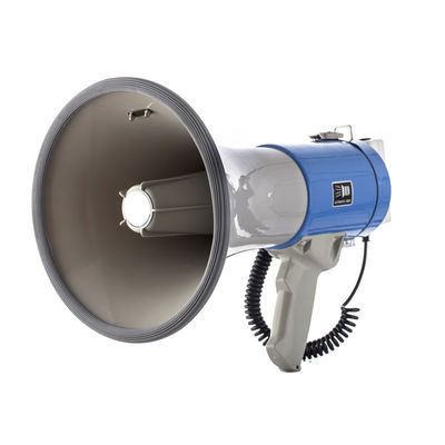 Portée extérieure jusqu'à 1500m Mégaphone 50W avec enregistrement de sirène et Bluetooth 120 secondes