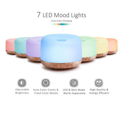 NO Diffuseur d'arôme d'huile essentielle Asakuki 12W 500ml contrôlé par application avec télécommande