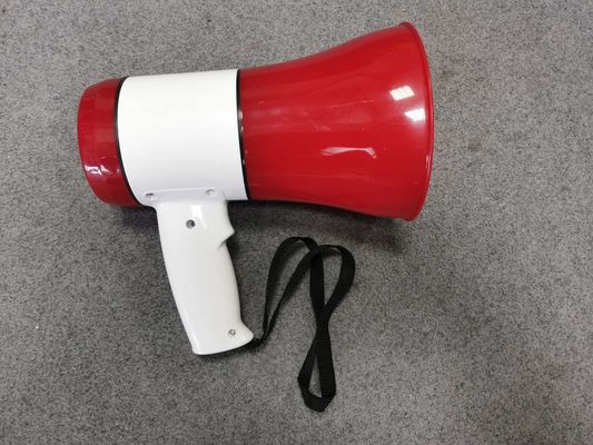 Puissance de sortie de 15W PORTABLE USB/TF rechargeable pris en charge 619 Mégaphone pour le renforcement de l'équipe