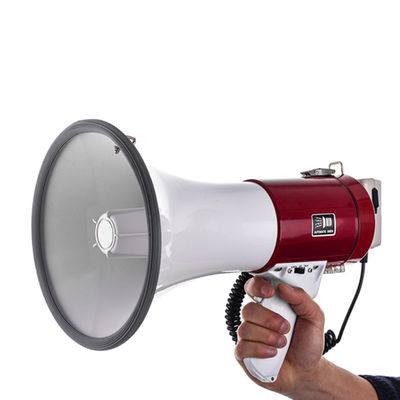 50W puissant haut-parleur de mégaphone portable sans batterie