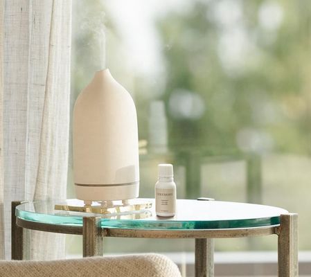 Diffuseur d'arôme en céramique de pierre à ultrasons de 100 ml avec fonction de chronométrage