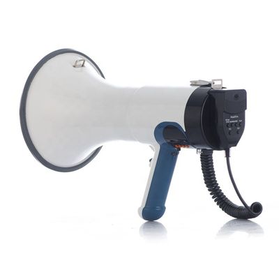 Mégaphone portable de 80 W avec USB rechargeable et assistant personnel intelligent Aucun