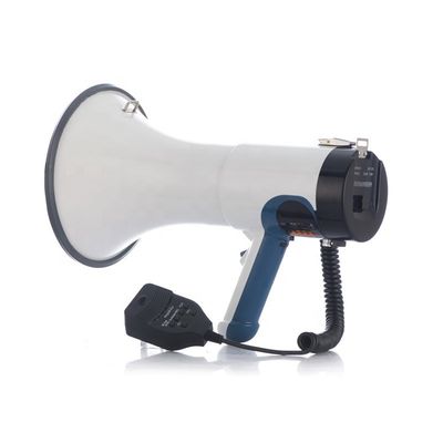 Matériau de l'armoire en plastique 100W USB/AUX/SD Supporté haut-parleur hailer fort Mégaphone rechargeable