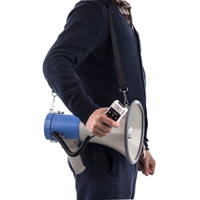 Mégaphone étanche avec support Format WAV Plage de fréquence 60Hz-23KHz