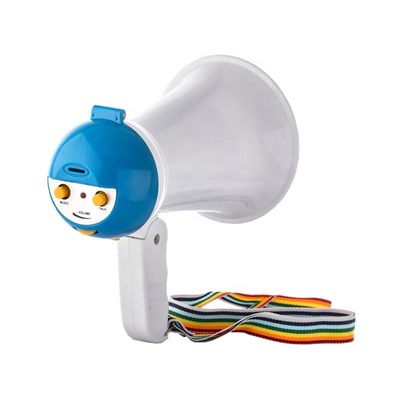 PMPO actif 10W 5W mini jouet en plastique petit mégaphone portable pour le jeu actif
