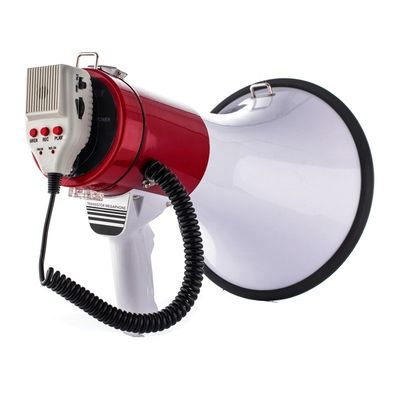 8 x alimentation de type D Mégaphone portable portable Votre choix idéal pour toute occasion